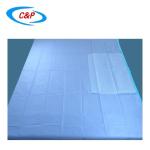 SMS Blue Disposable Universal Surgical Drape Pack For Hospital Clinic