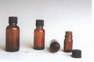 China Custom Clear / Amber, Medical, Pharmaceutical, Screw Glass Bottles AM-MGB on sale