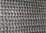 Product Sieving System Flat Metal Mesh Conveyor Belt , Food Mesh Belt High