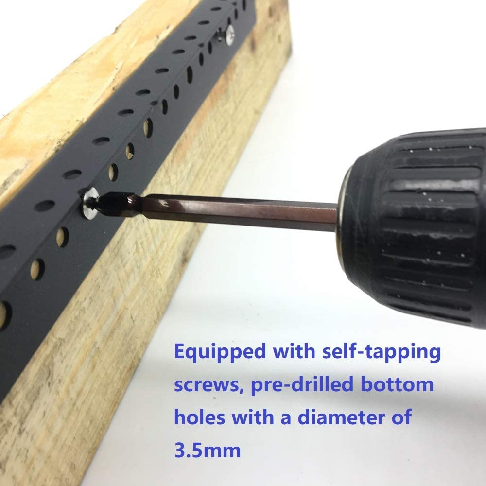 ISO9001 Rohs CE 16949 2U Heavy Duty Steel Vertical Rack Rail Pair DIY Kit With Hardware
