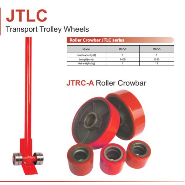 80 times 70 Model Transport Trolley Wheels with 1.5T Load Capacity and Polyurethane Material