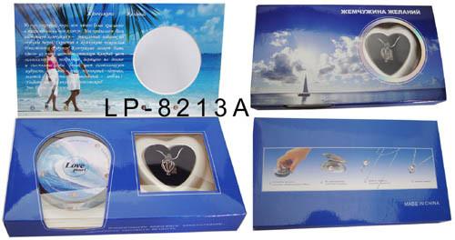 Russian Versions Color Box Love Pearl Necklace Gift Box With Fashion Cage