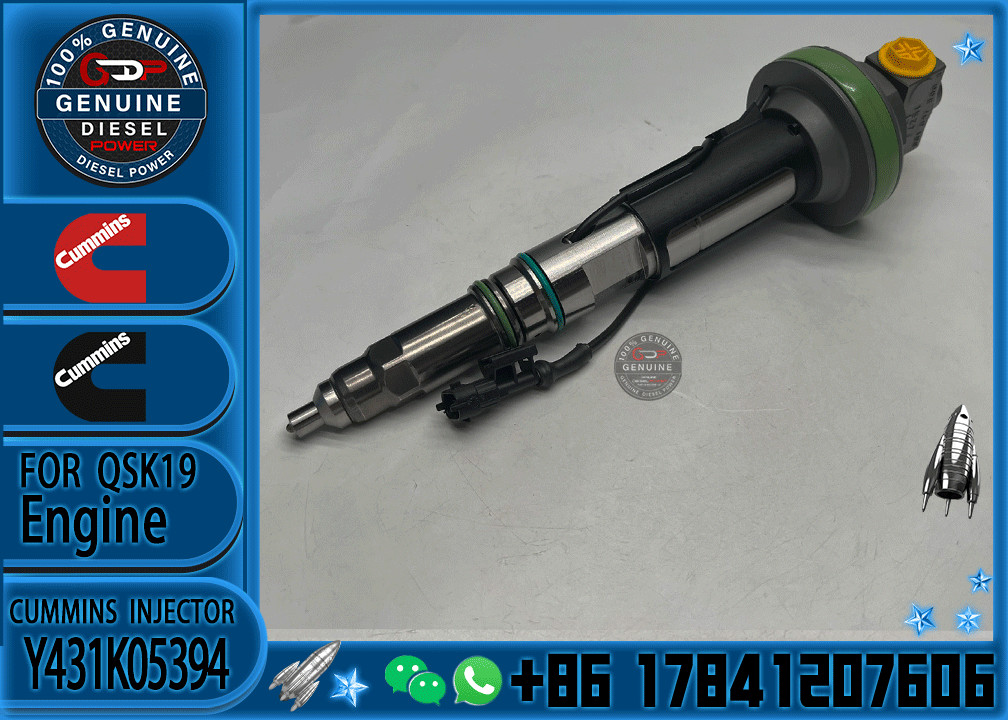 Genuine Fuel Injector AssemblyF0OBJ00004 F00BJ00005 Y431K05394 FO0BJ10006 4955526 For Qsk19 Engine