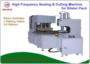 380V/50 Hz Double Head Welding Machine For Sealing And Cutting Blister Pack