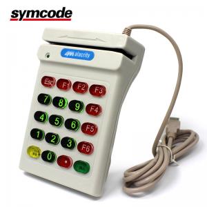 China Manual Magnetic Stripe Card Reader Excellent Hand Feel For Restaurant Receipt on sale