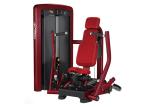 144x144x148cm Seated Red Tube Chest Press Universal Machine