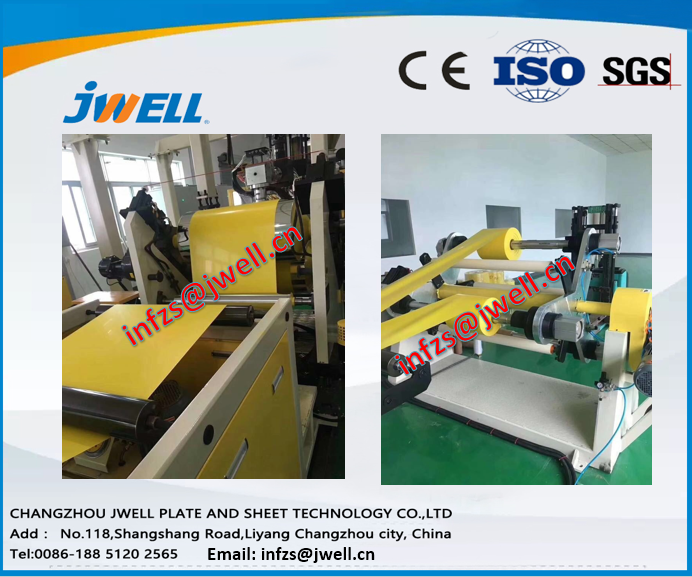 Jwell PLA sheet extrusion line
