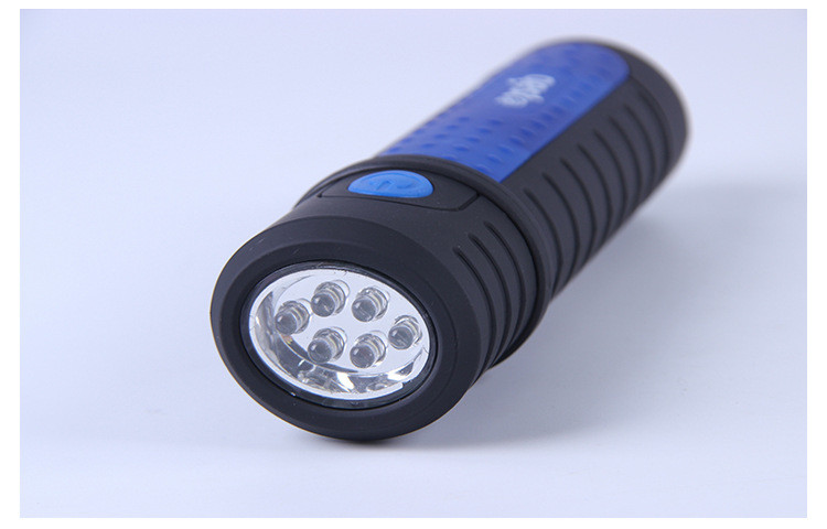 Blue Ultra Bright Portable LED Work Lights With Household 12V Charging Adapters