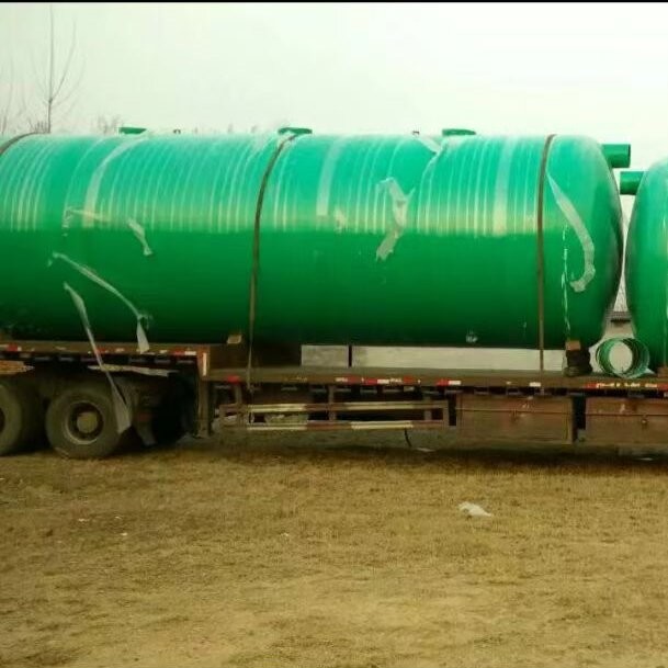 Customized FRP Fiberglass Reinforced Polyester Septic Tanks Sewage Treatment