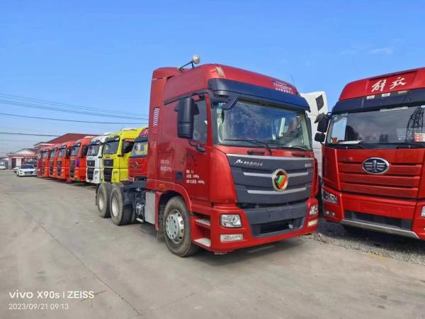 Used Foton Tractor Head Truck 6x4 Trailer Head 12 Wheel 430 HP Cargo Truck