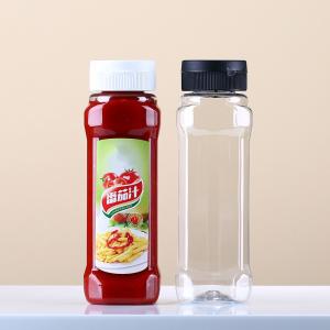 Wholesale 500ml 7.5in Pet Sauce Bottles Tasteless from china suppliers
