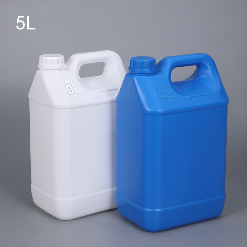 Screen Printed 1L 5l HDPE Plastic Jerry Can Bottle For Dish Washing Liquid OEM