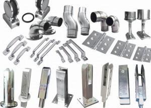Wholesale stainless steel casting -construction hardware-spigot-stainless steel glass clamps from china suppliers