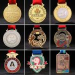 Zinc Alloy Embossing Personalised Sports Medals Gifts Custom Academic Medals