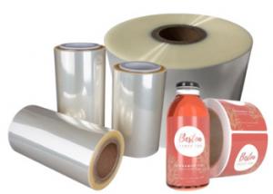 China PVC Heat Shrink Packaging Film Roll 30-150um Thickness No Printing on sale
