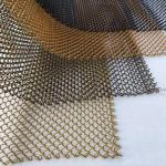 Colorful Stainless Aluminum Decorative Metal Chain Mesh Curtain