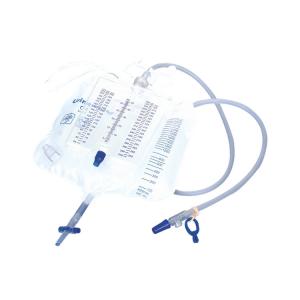 Wholesale 2000ML 1000ML 500ML Urinary Meter Drainage Bag Disposable Metered Adult Urinary Urine Drainage Collection Bag from china suppliers