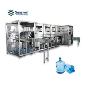 Wholesale 5 Gallon Bottled Water Filling Machine 20L Washing Capping Equipment from china suppliers