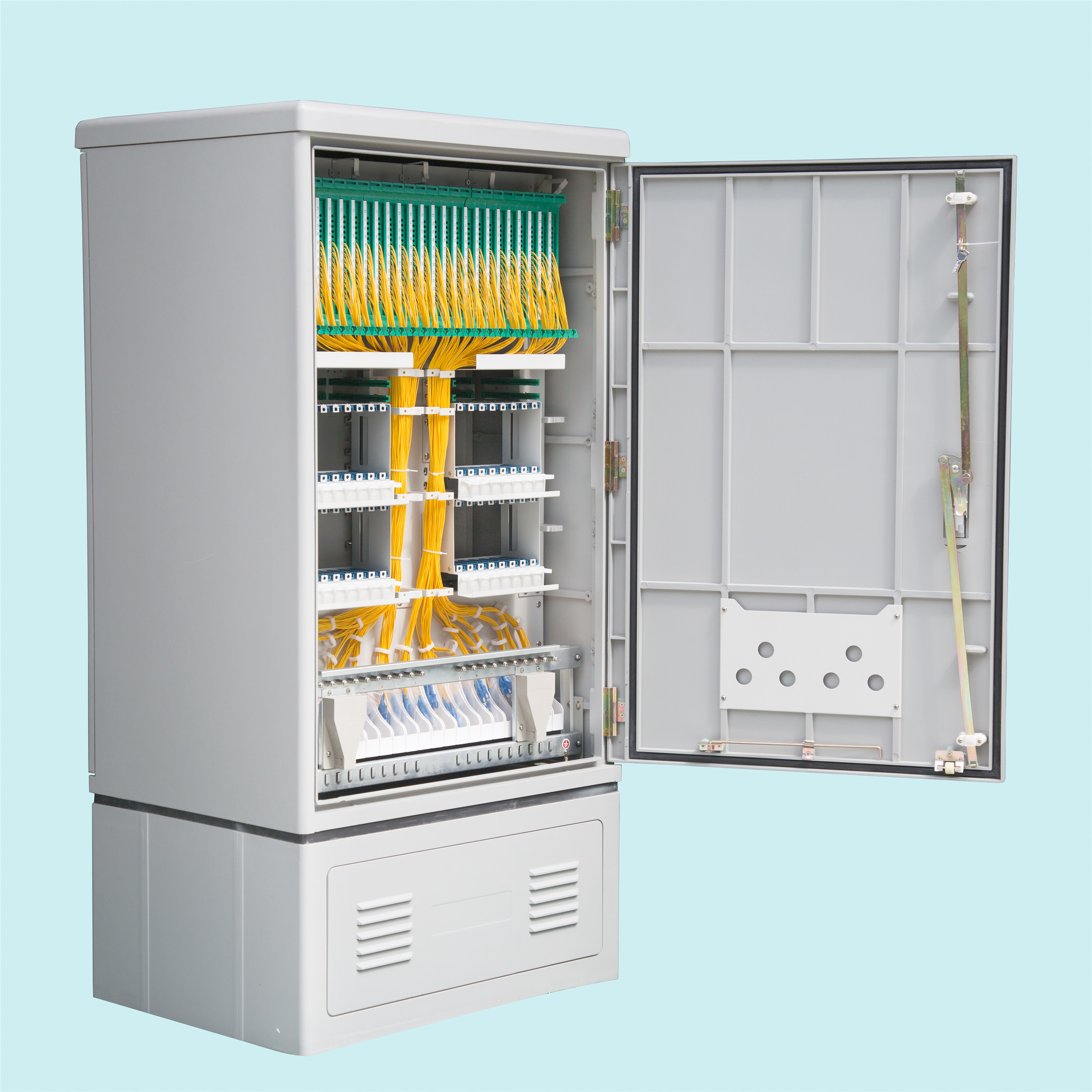 144 288 576 Cores IP65 Outdoor Optical Distribution Cabinet
