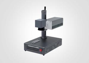Wholesale 3W Desktop Mini Portable Plastic Leather Ceramic Wood Metal Stainless Steel UV Laser Engraving Marking Machine from china suppliers
