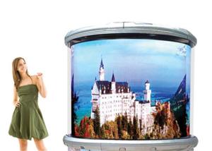 Wholesale High Resolution 4 Faces Full Color Outdoor LED Display P4 / P5 / P6 For Hotel from china suppliers