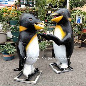 Animatronic Animal Robot Animatronic Penguin for Children Entertainment Park