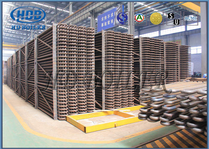 Energy Saving Steel Heat Exchanger Tubes Economizer In Boiler Spare Parts