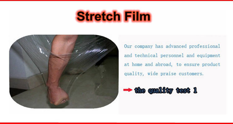 30mic Thick Bale Wrap Film 76mm Inner Core PE Silage Stretch 750mm Witdth