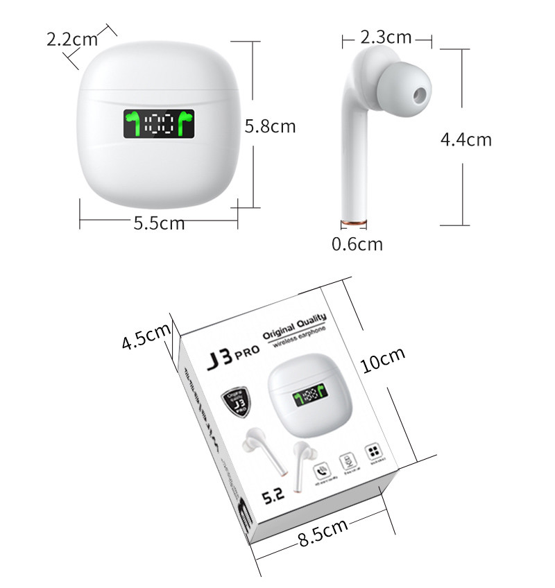 5.1 True Wireless Stereo Music Earphone IPX5 Waterproof