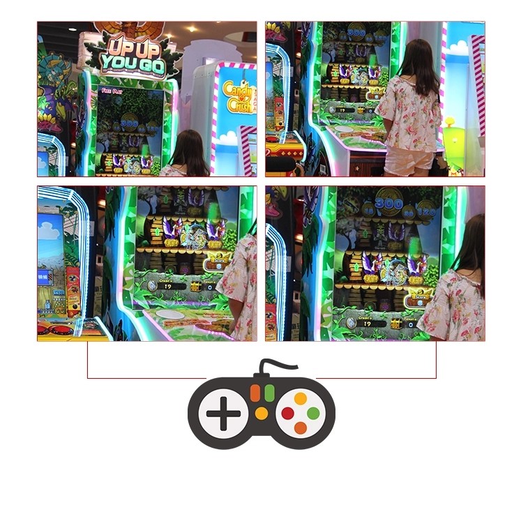 Classic 350W Redemption Arcade Machines For Children In Club And Bar