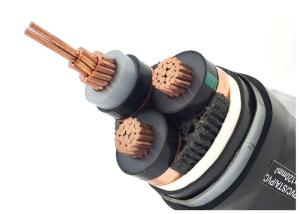 Wholesale 8.7/15kV 3x120 185 240 300mm2 YJV22 Armoured XLPE Cable CU/XLPE/PVC/STA/PVC Copper MV Cable from china suppliers