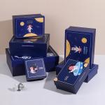 Rectangle Star Trek Gift Box Recycable Colorful Cosmetics Gift Packaging Box
