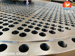 Wholesale ASME SB171 C71500 Copper Nickel 70/30 Tube Sheet used in Heat Exchangers from china suppliers