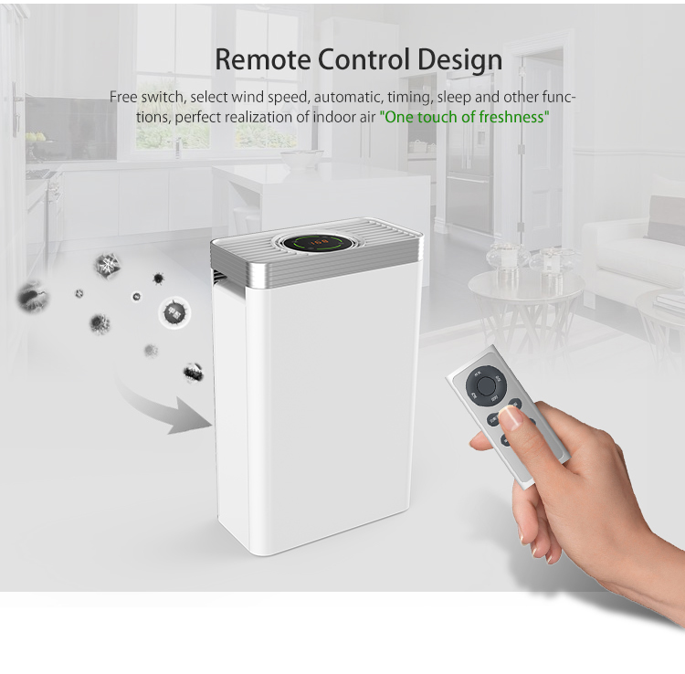 Homefish 4 In 1 Activated Charcoal Negative Ion HEPA Air Purifier Micro USB Charging