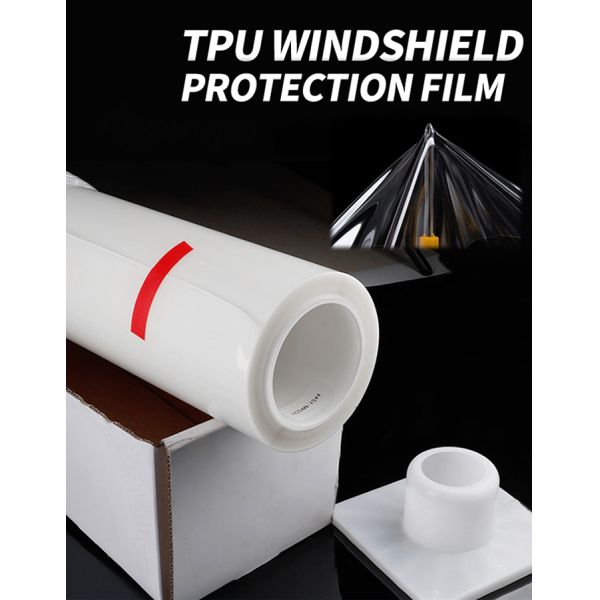 Solar Auto Windshield Protection Film Explosion Proof TPU Windshield PPF Film UV Proof