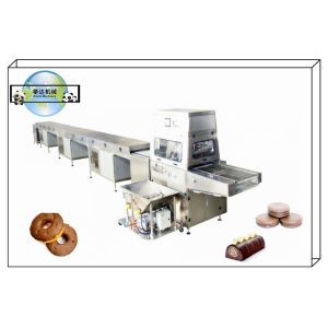 Wholesale PD600 High Capacity Chocolate Coating Processing Line Equipment, Chocolate Enrobing Line Machine from china suppliers