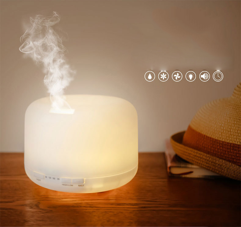 HOMEFISH Ultrasonic Aroma Humidifier Diffuser Humidistat DC 24V 0.5A
