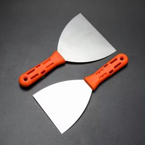 Wholesale Plastic ABS Handle Soft Grip Flexible Stainless Steel Carbon Steel Rust-free Putty Knife Scrapers from china suppliers