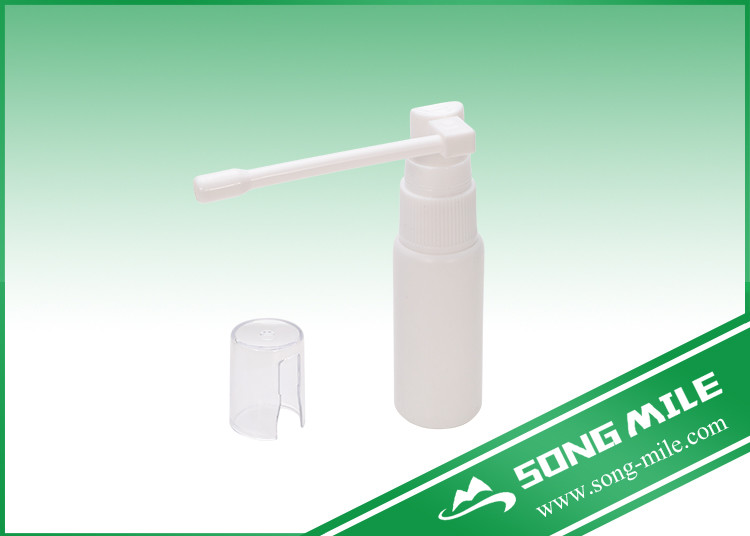 50ml Unique Nozzle of Nasal Sprayer with White PP Bottle