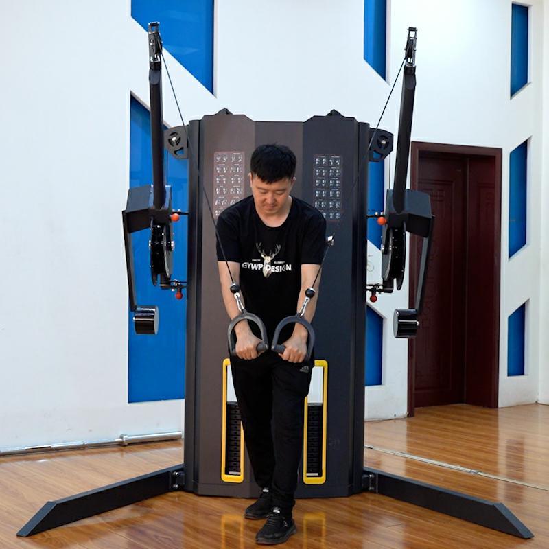 2022 Hot Selling Rope Trainer for Home Gym Equipment Fitness Resistance Bands Adjustable Weight Wall Mount Resistance Bands