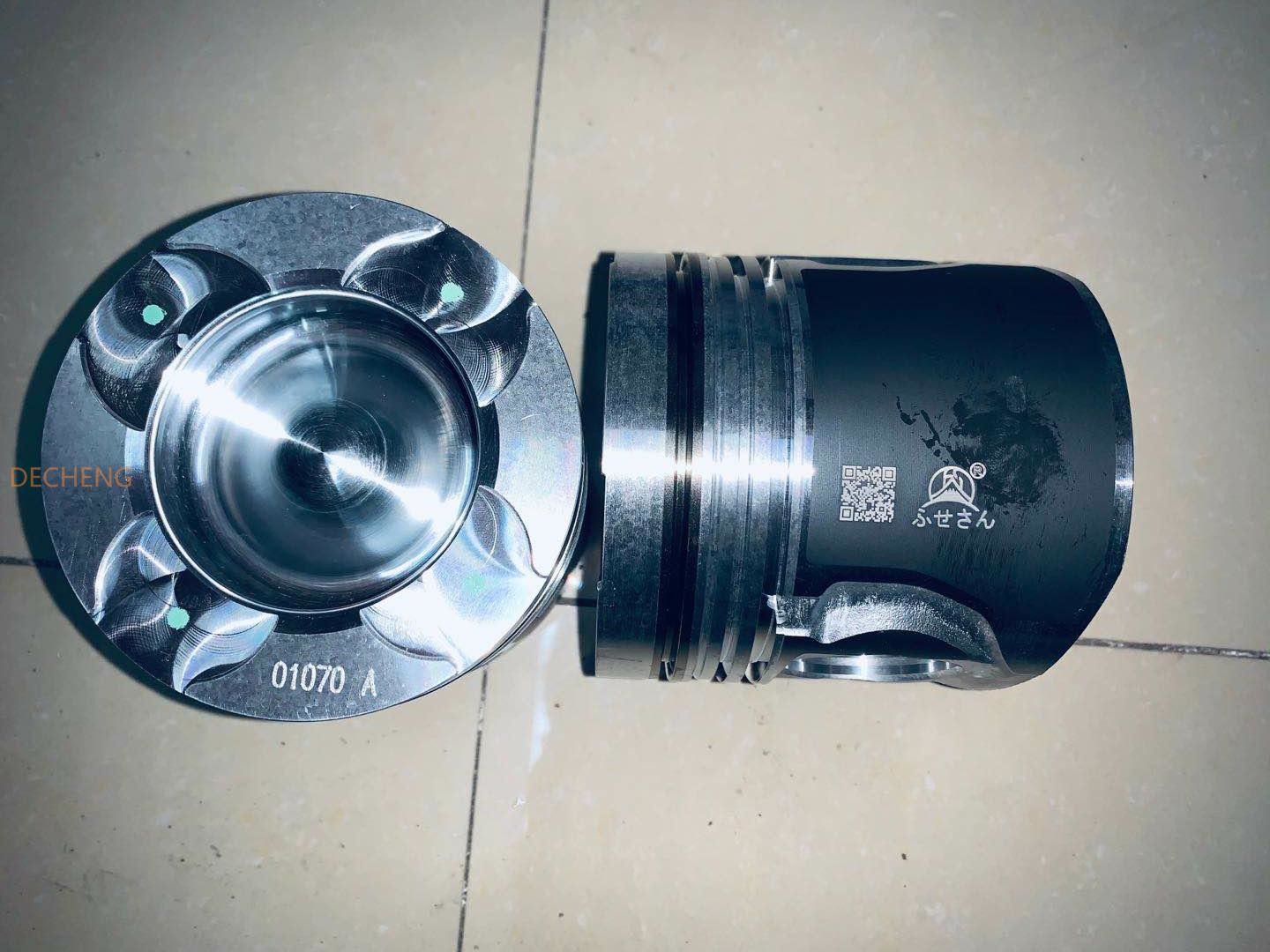 100mm Doosan Engine Parts DL06 01070A Forged Piston 59mm