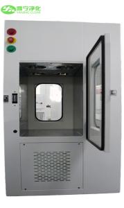 Wholesale Air Shower Cleanroom Pass Box Steel Frame 304 SUS Inner With Nozzles Powder Coating from china suppliers