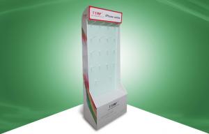 China Color Printing Corrugated Cardboard Product Display Stands Free Standing on sale