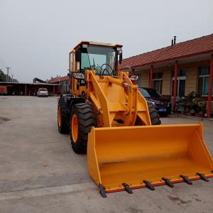 China Diesel Engine 2.5 Ton Wheel Loader Equipment For Small Scale Agricultural Operation on sale