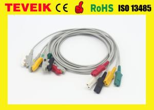 Wholesale SPACELABS patient monitor 700-0007-09 ECG cables 5 leads Clip AHA from china suppliers