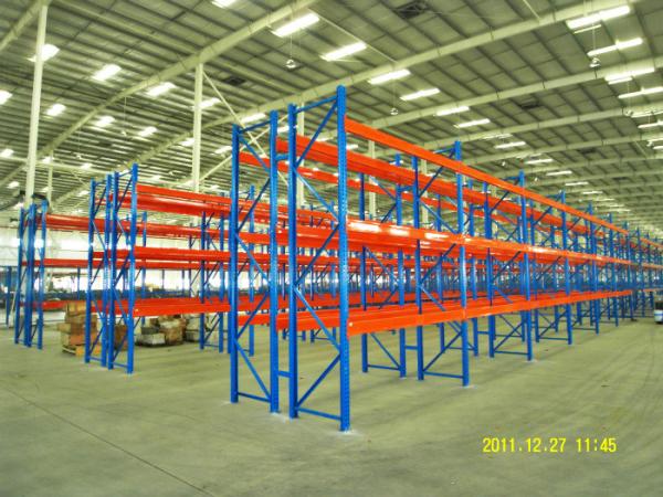 Quality Industrial Double - Deep Pallet Racking Systems For Distribution Centers for sale