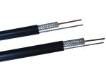 RG6 75 Ohm Coaxial Cable With Messenger CCTV Coaxial Cable RG6 Coaxial Cable