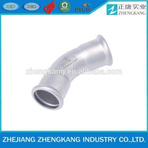 Wholesale Stainless Steel Press Fittings 90 elbow factory from china suppliers