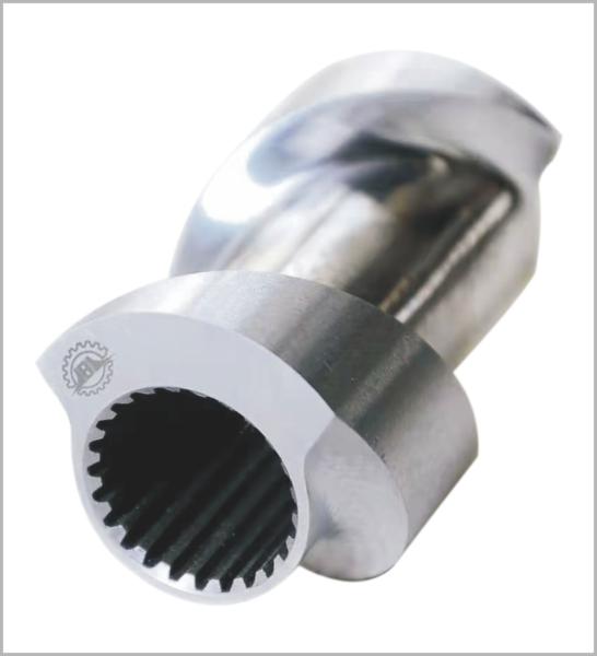 Food Extrusion Machine Screw Barrel Twin Screw Extruder Parts Stainless Steel