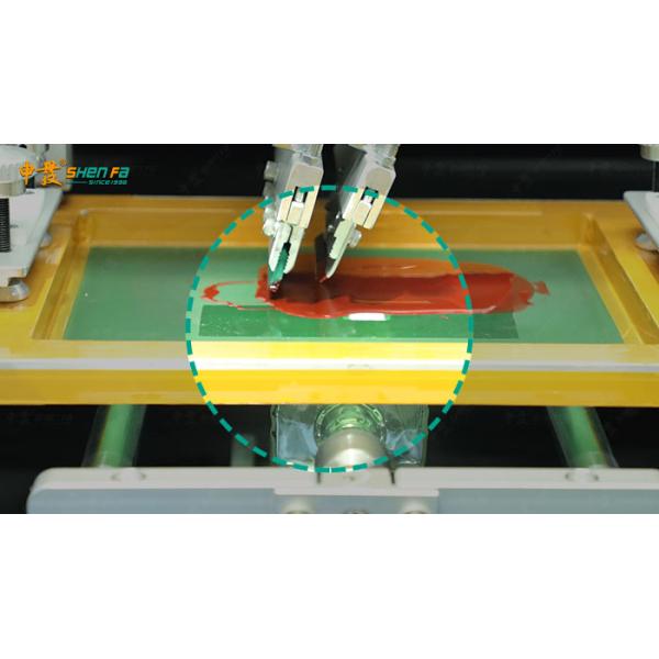 8-Color Servo Screen Printing Machine for Bottles 30-60pcs/min